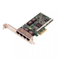 DELL NIC Broadcom 5719 QP 1Gb Network Interface Card, Full Height - Kit (analog 540-BBGX , 540-BBCX) , 